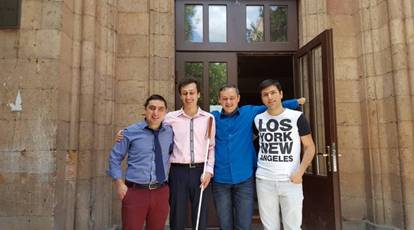 Radio MENQ contributors. Taken from Radio Menq's Facebook page.